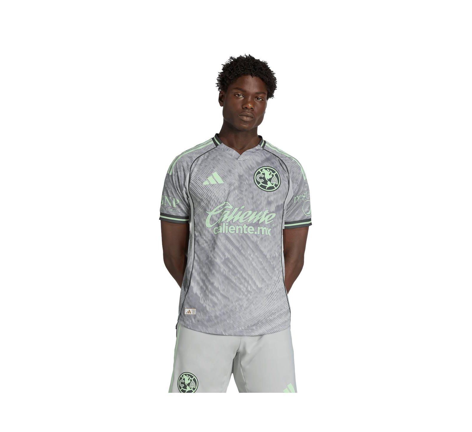 Джерси Adidas Men's Gray Club America 2025 Third on Field Authentic