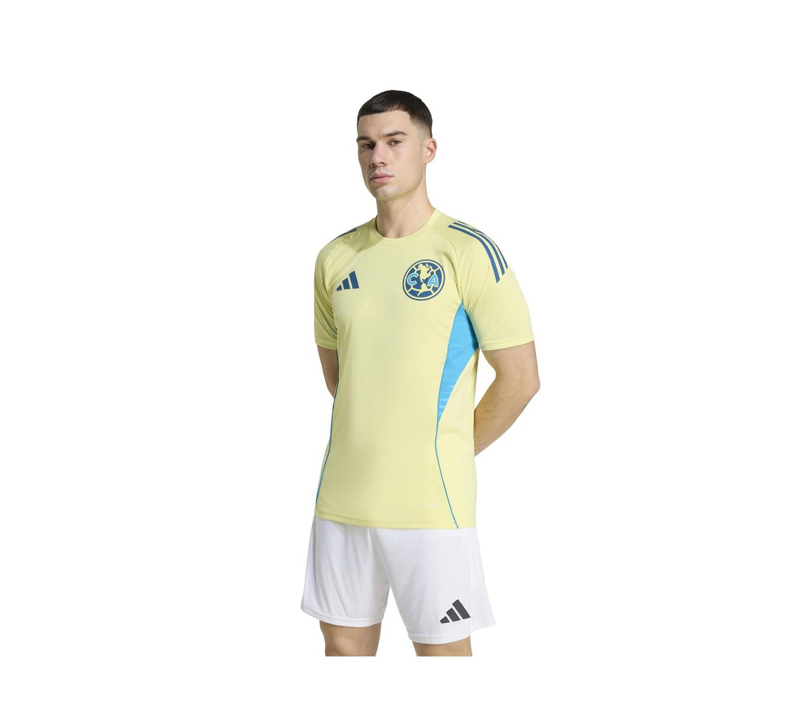 Adidas Men's Yellow Club America Tiro 2025/26 AEROREADY Training Jersey