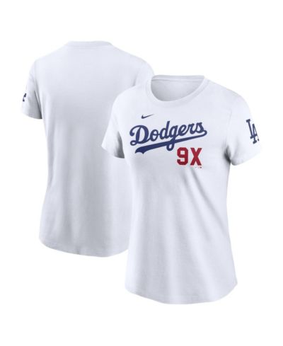 Женская футболка Nike White Los Angeles Dodgers