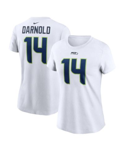 Nike Женская футболка Seattle Seahawks Sam Darnold White