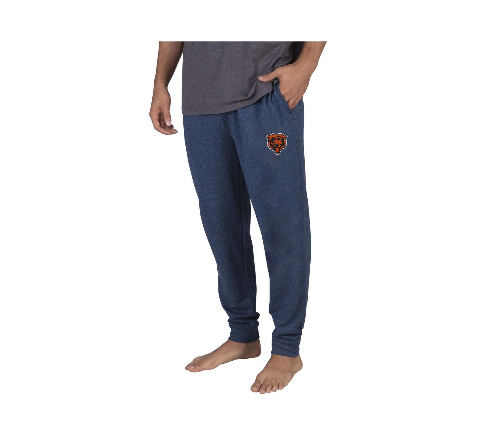 Мужские легкие джоггеры Concepts Sport Chicago Bears Navy для сна