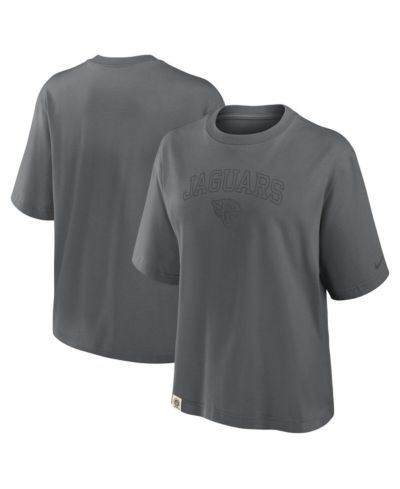Nike Женская футболка Jacksonville Jaguars Glory Arch Boxy Charcoal