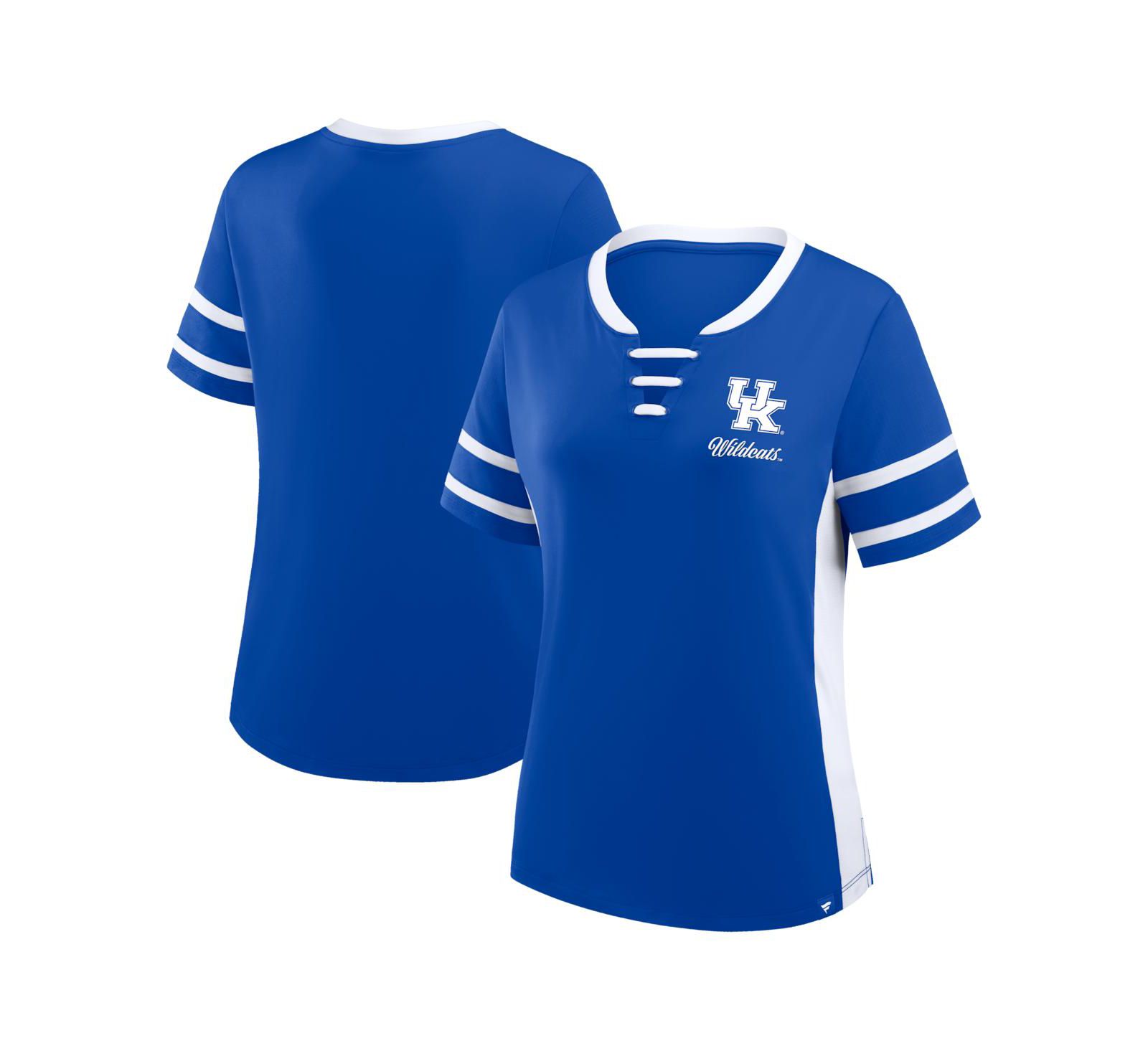 Женская футболка Fanatics Kentucky Wildcats Athena Lace-Up
