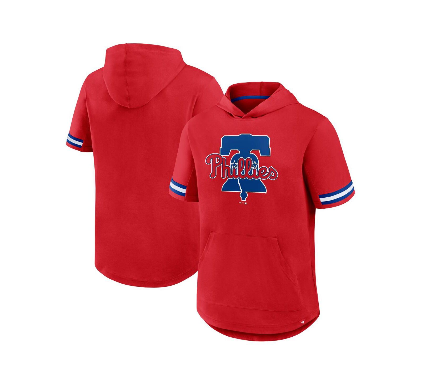 Fanatics мужская красная футболка-худи Philadelphia Phillies Optimal Play