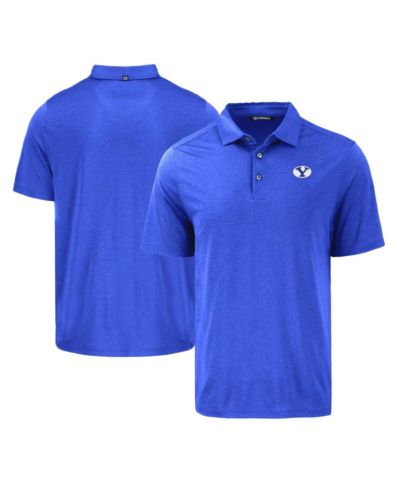 Cutter & Buck Men's Royal BYU Cougars Coastline Epic Comfort Eco Polo Shirt