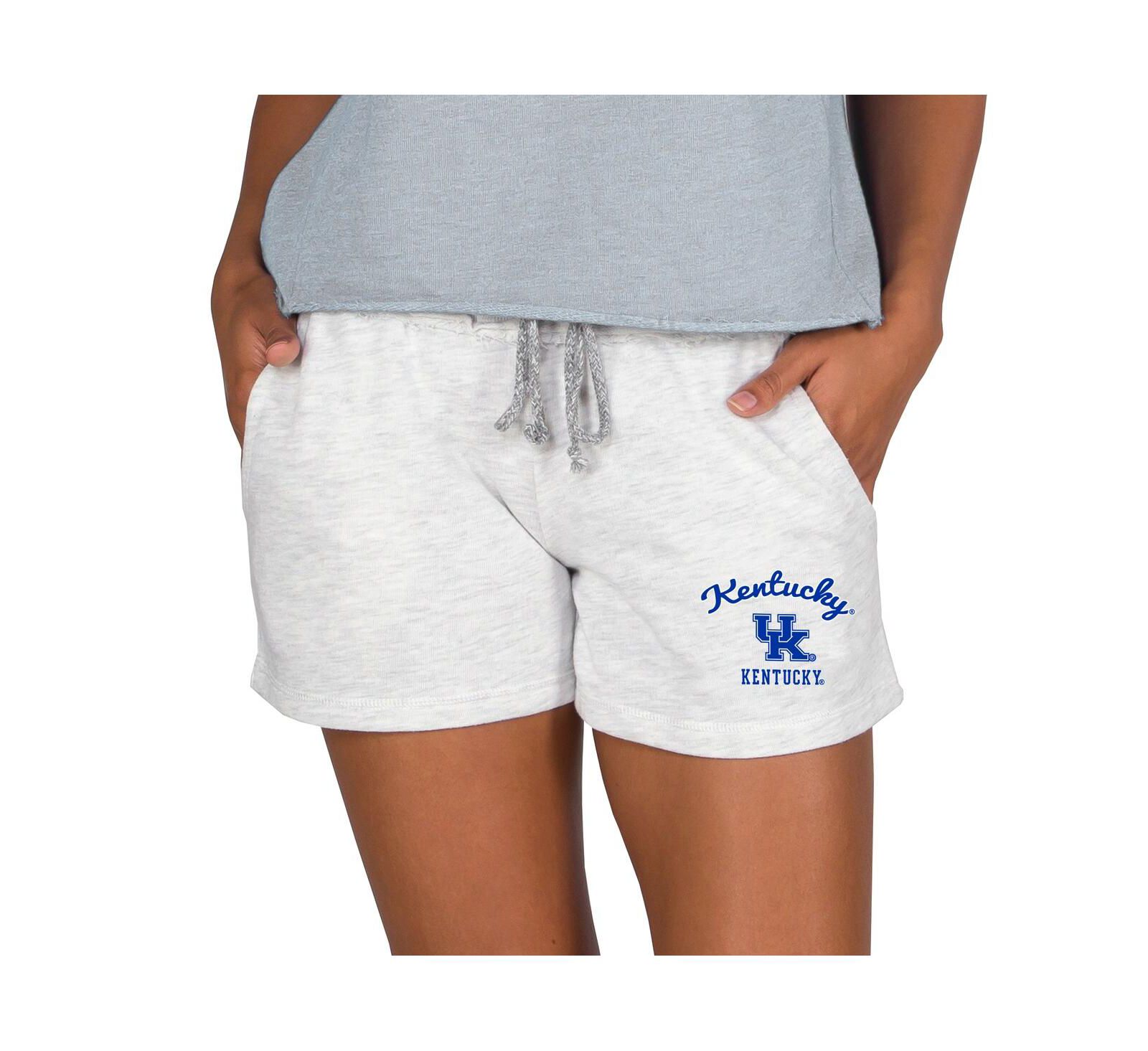 Concepts Sport Женские шорты Kentucky Wildcats Mainstream French Terry Tri-Blend Ash