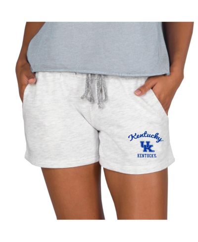 Concepts Sport Женские шорты Kentucky Wildcats Mainstream French Terry Tri-Blend Ash