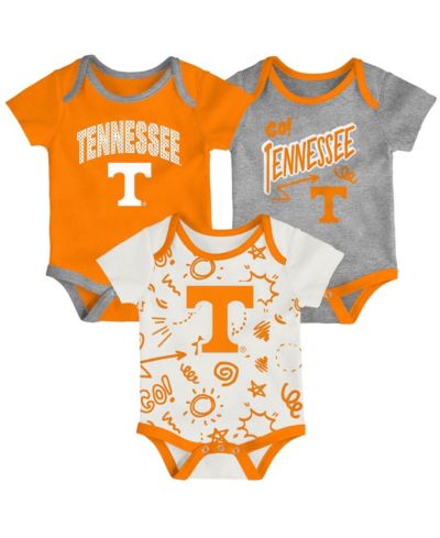 Outerstuff Baby Boys and Girls 3-Piece Tennessee Volunteers All Day Play Bodysuit
