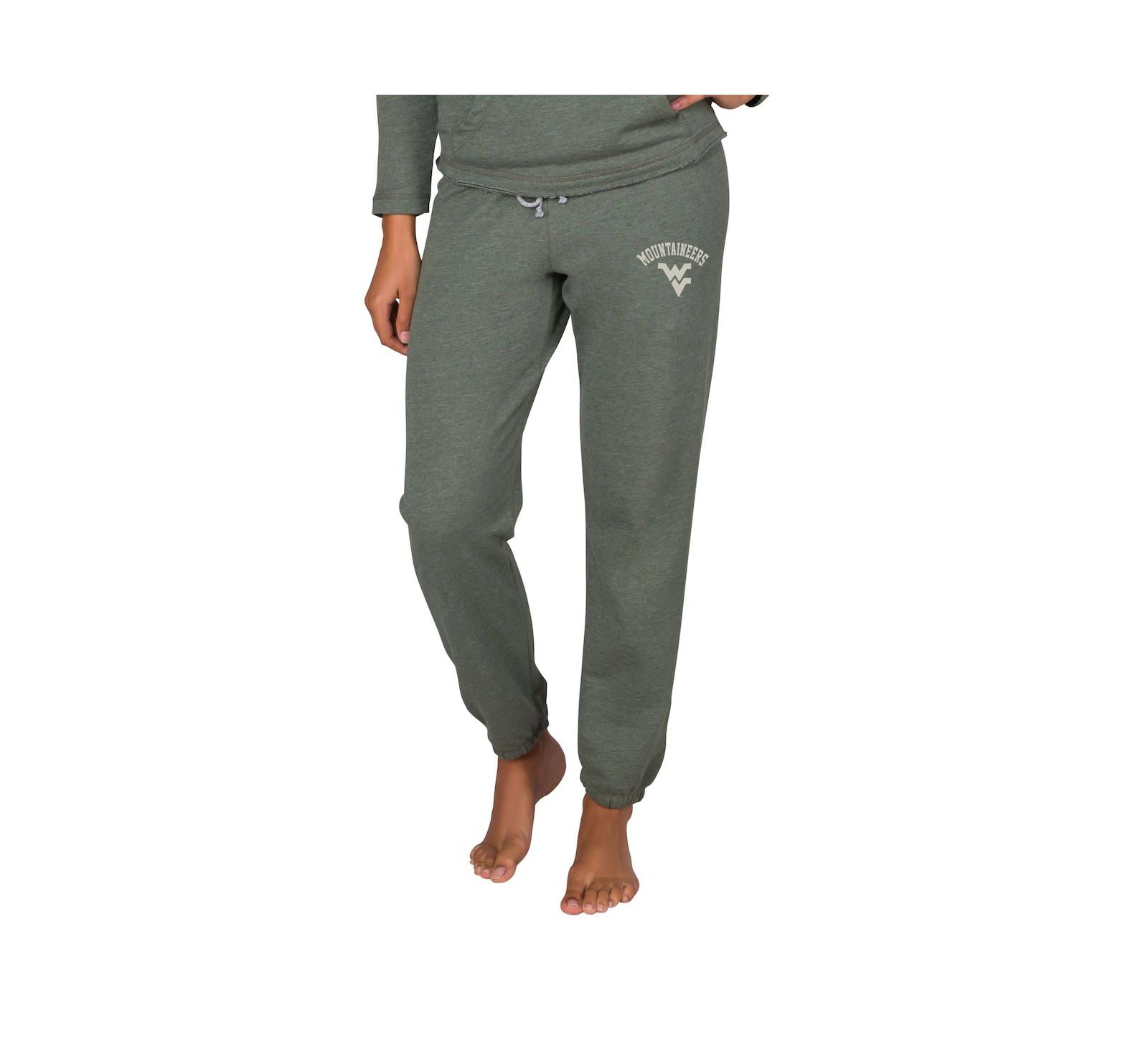 Concepts Sport Women's Green West Virginia Mountaineers Mainstream French Terry Tri-Blend Sweatpants