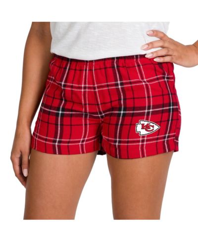 Женские шорты Concepts Sport Kansas City Chiefs Ultimate фланель