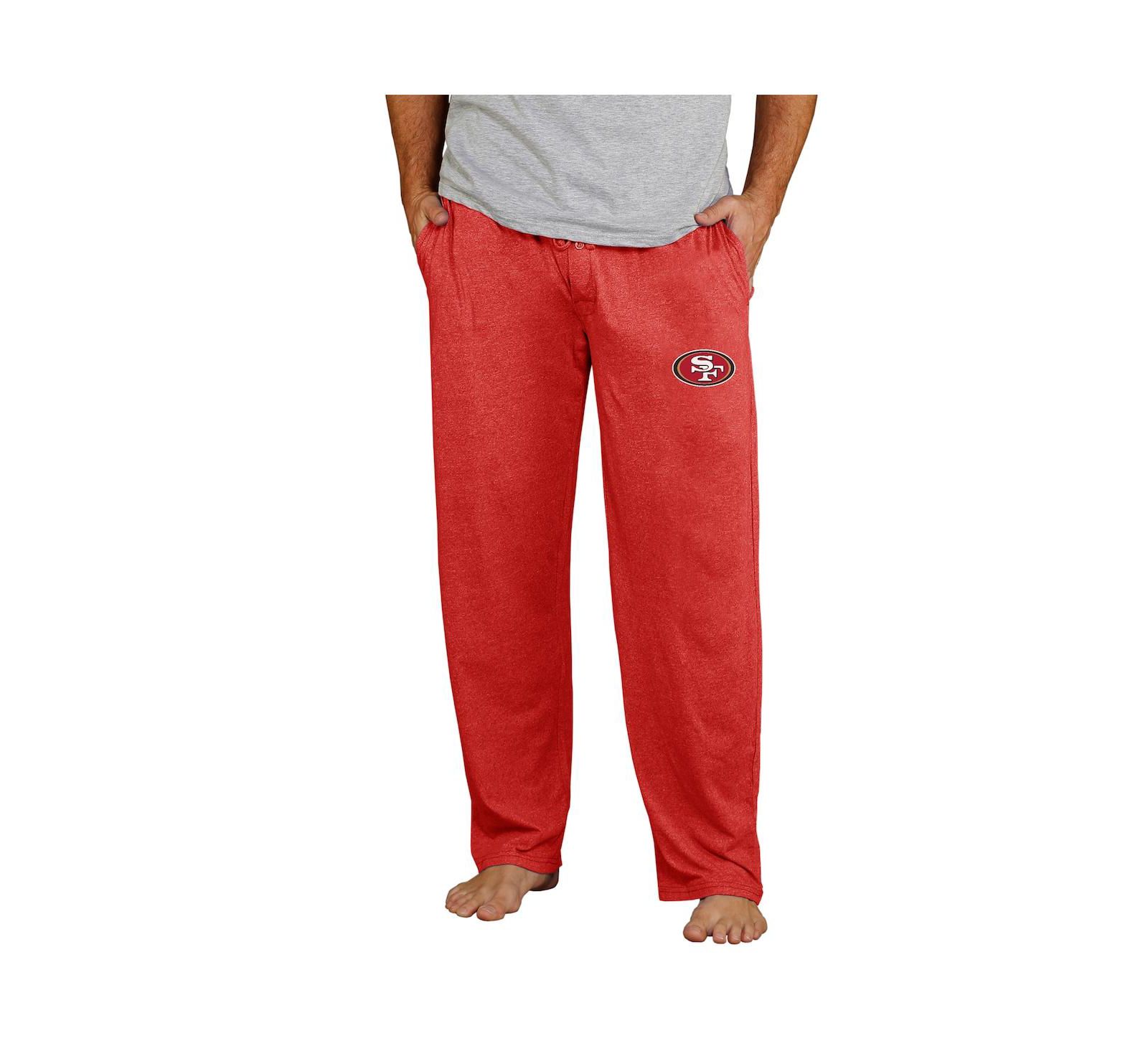 Concepts Sport Men's Scarlet San Francisco 49ers Lightweight Quest Knit Sleep Pants
