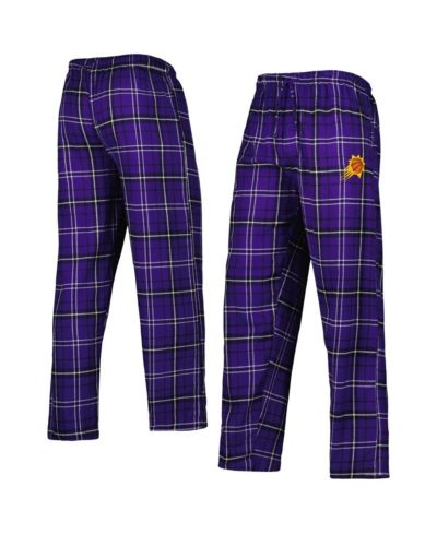 Мужские фланелевые брюки в клетку Concepts Sport Phoenix Suns Purple/Black