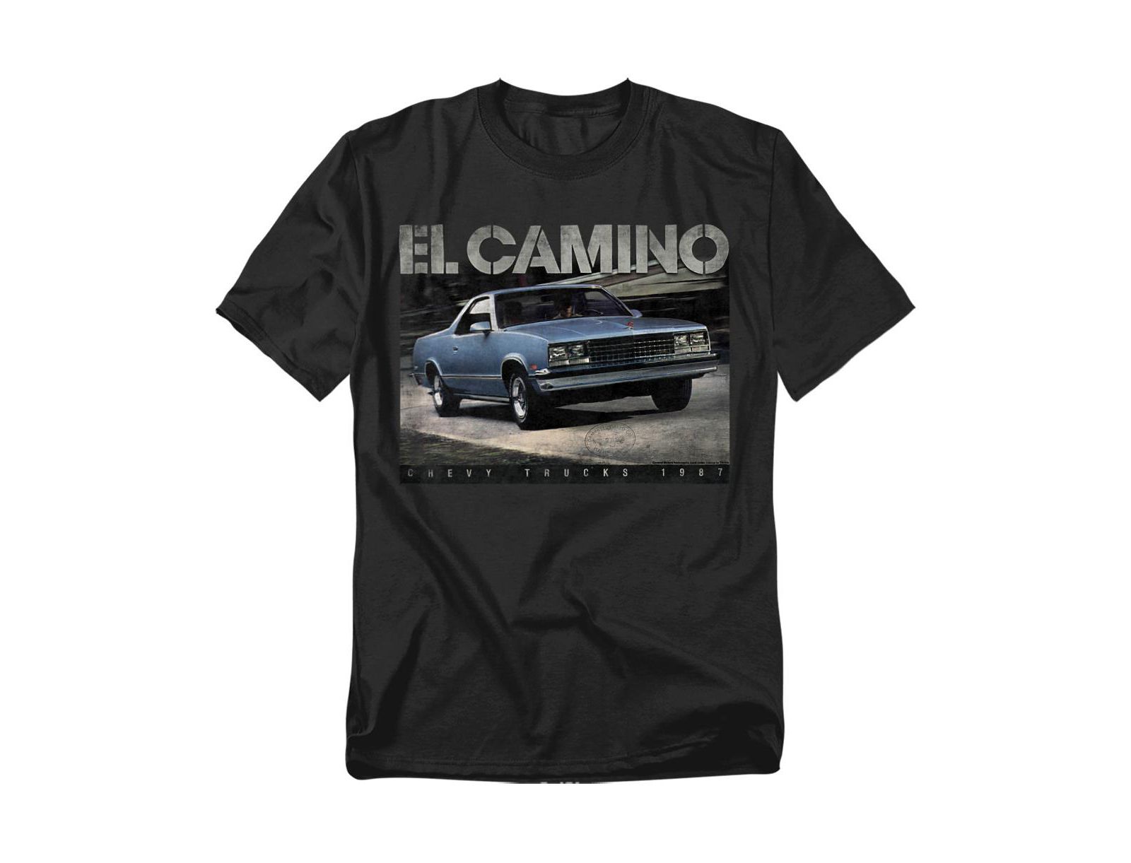 Corvette Men's Chevy El Camino Truck 87 T-Shirt