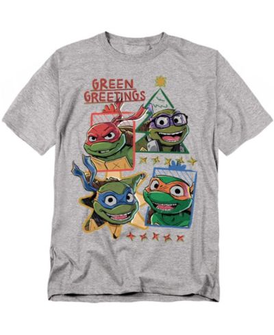 Teenage Mutant Ninja Turtles Men's Mayhem Christmas Greetings T-Shirt