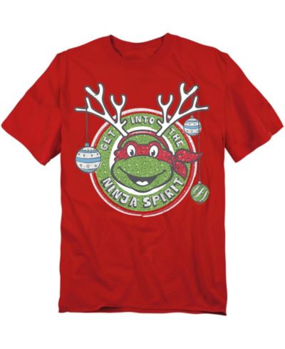Teenage Mutant Ninja Turtles Men's Christmas Into The Ninja Spirit T-Shirt
