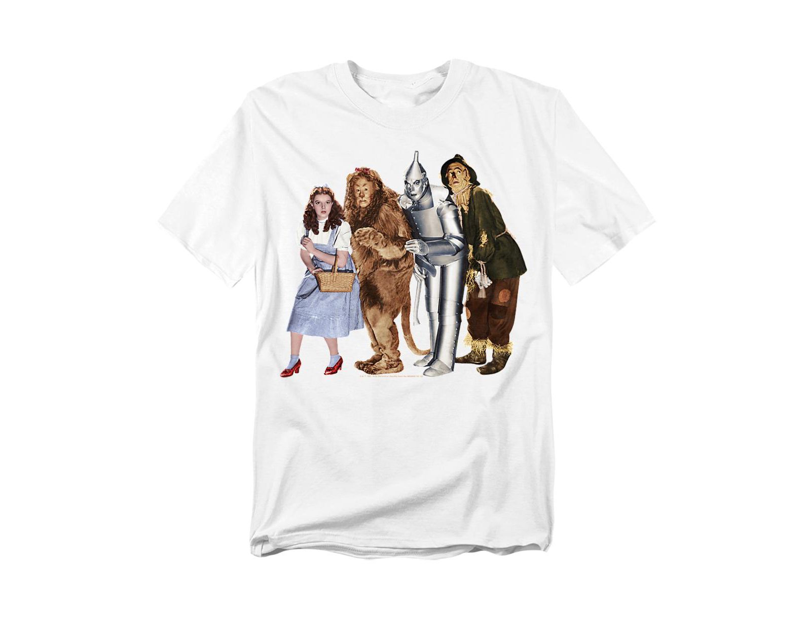 Wizard Of Oz Men's Frightened Foursome T-Shirt