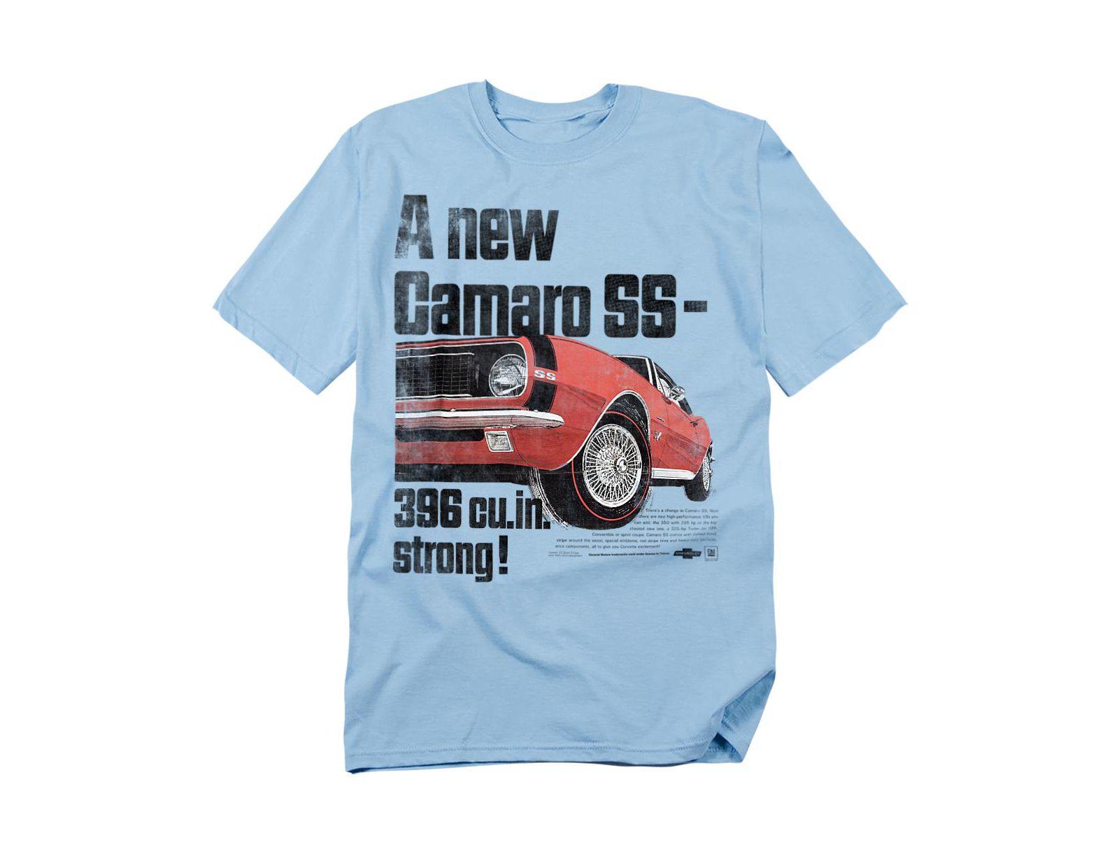 Corvette Men's Chevrolet Camaro Ss T-Shirt