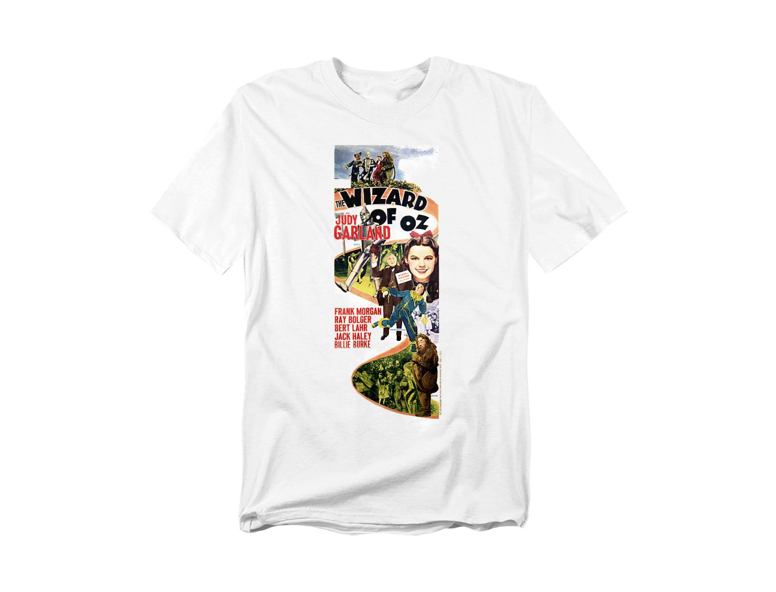 Wizard Of Oz Мужская винтажная футболка с постером