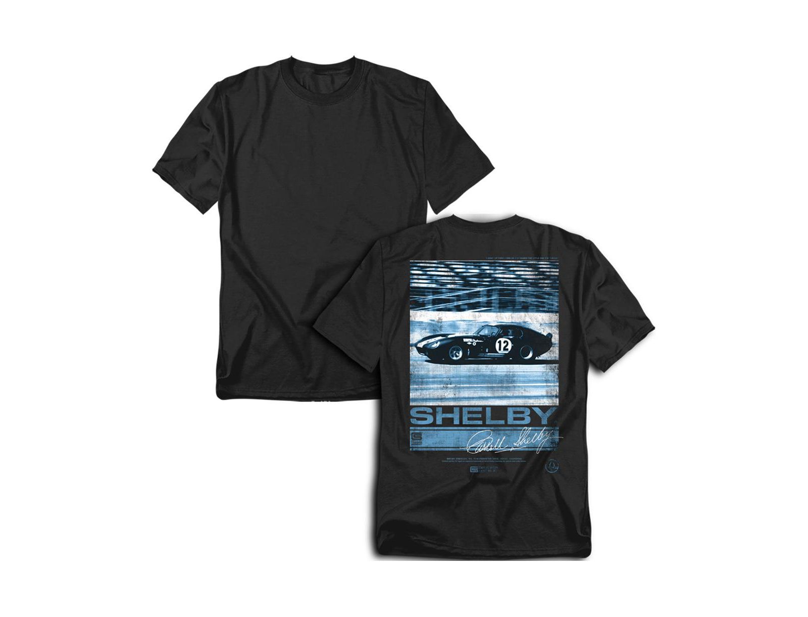 Mustang Men's Shelby Cobra At Speed Back T-Shirt
