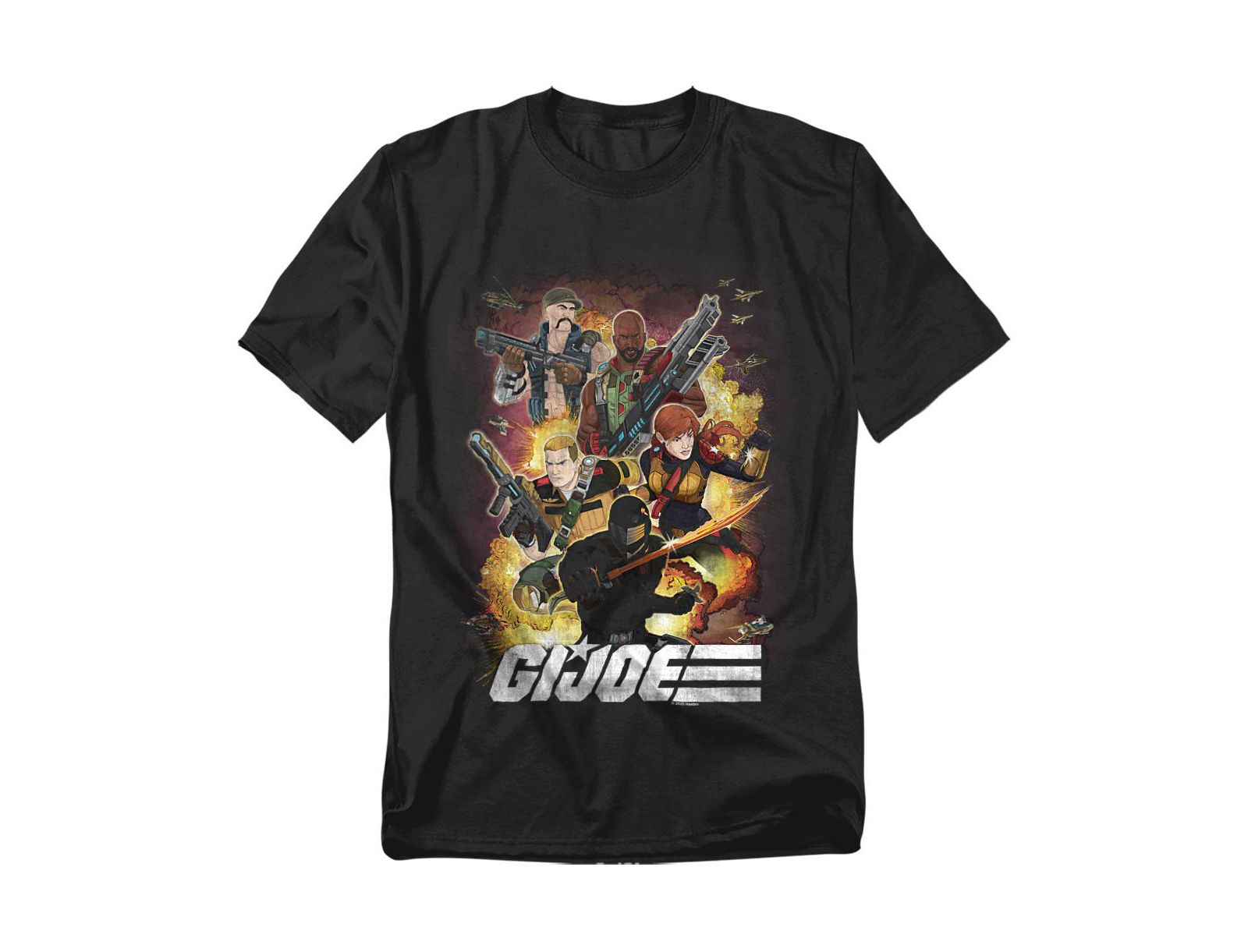 Hasbro+ Big & Tall + G.I. Joe Hero Group T-Shirt