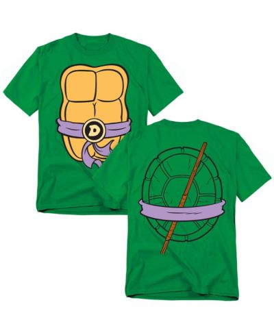 Teenage Mutant Ninja Turtles Мужская футболка Donatello Shell Front Back