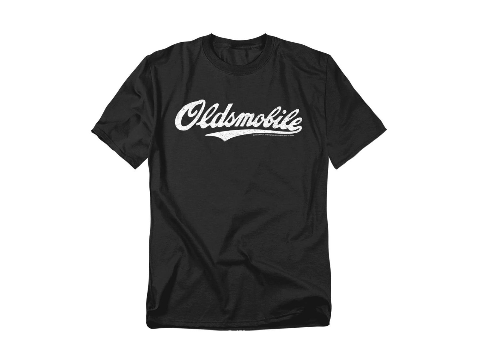 Logovision Мужская футболка с логотипом Oldsmobile Cursive