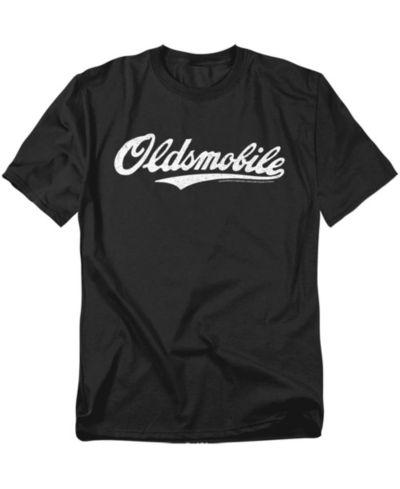 Logovision Мужская футболка с логотипом Oldsmobile Cursive