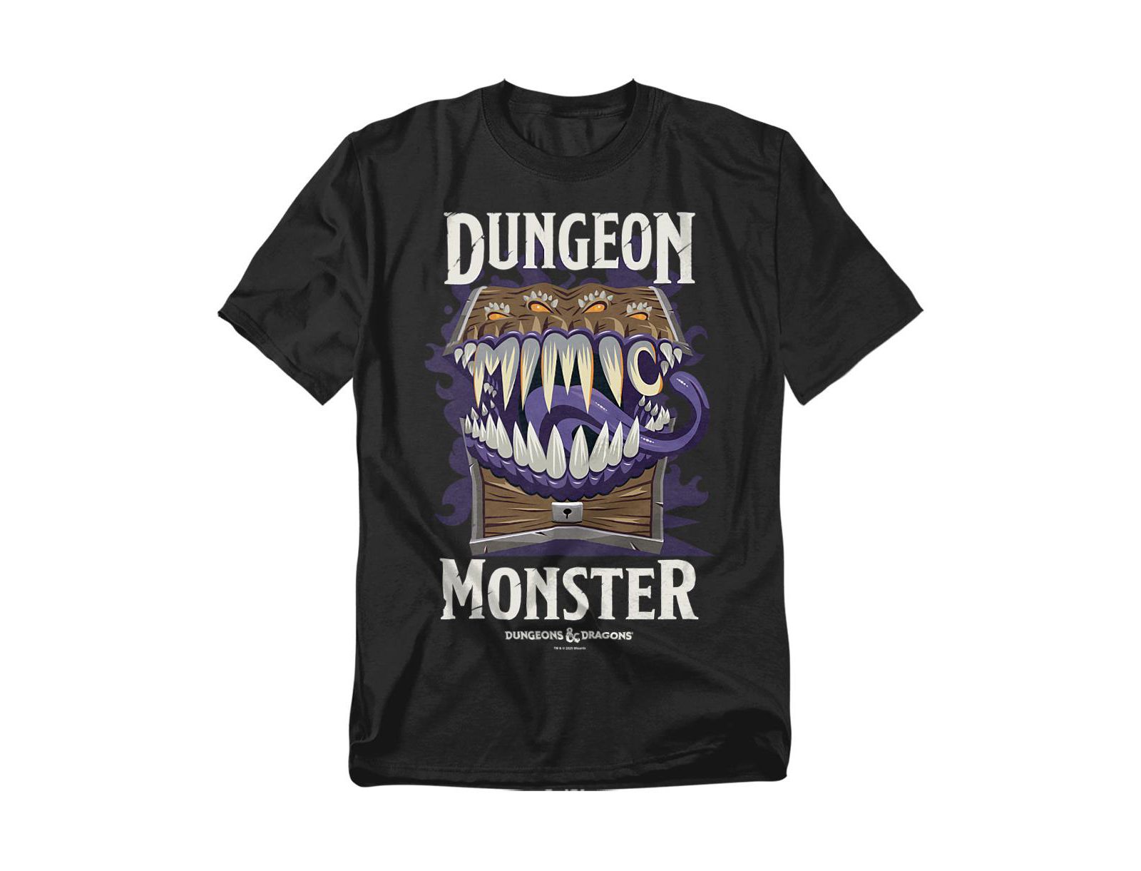 D&D Мужская футболка Mimic Dungeon Monster