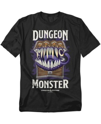 D&D Мужская футболка Mimic Dungeon Monster