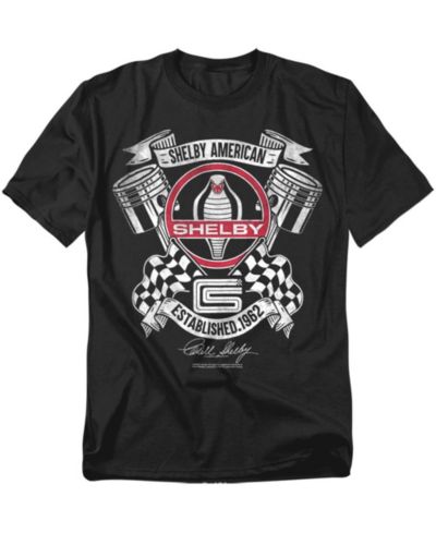 Mustang Мужская футболка Shelby Cobra Piston Chequered