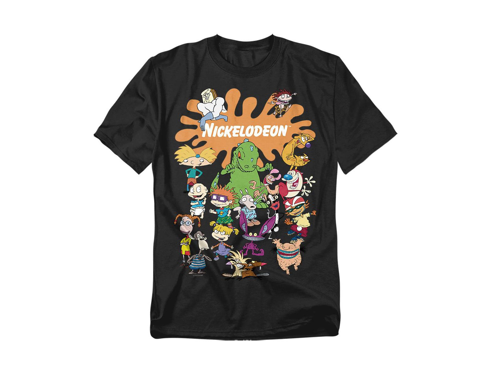 Logovision Мужская футболка Nickelodeon Nick Splat Group
