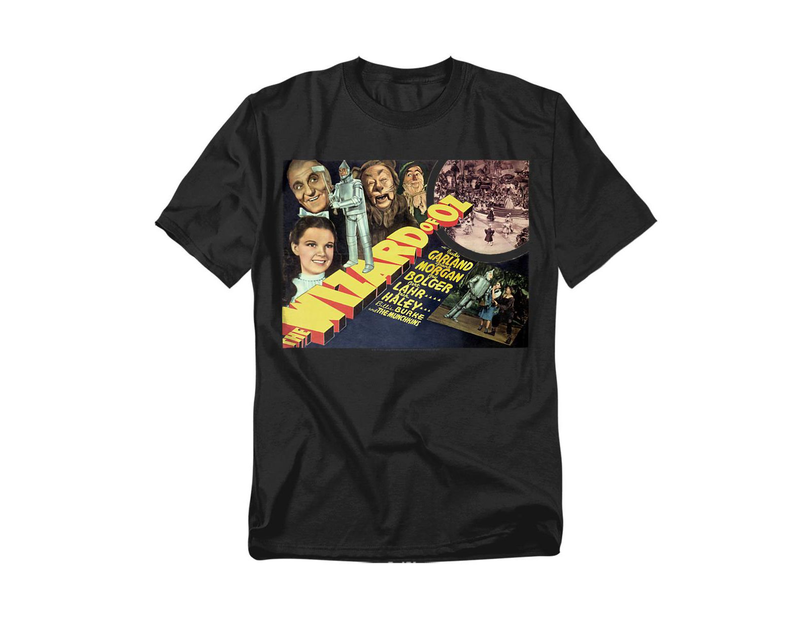 Wizard Of Oz Men's Vintage Poster T-Shirt
