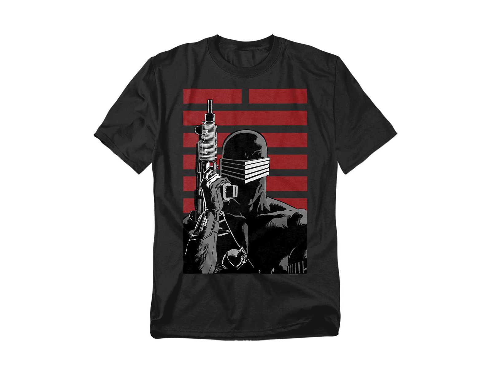 Hasbro+ Men's + G.I. Joe Snake Eyes Ninja T-Shirt