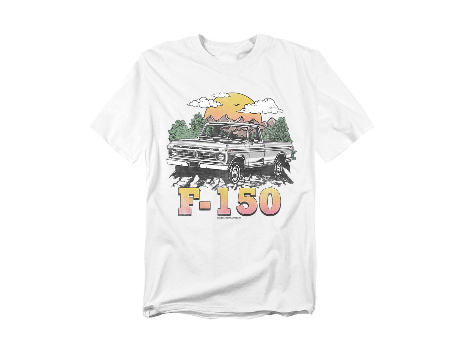 Mustang Men's Ford Trucks F150 Mountain Ride T-Shirt