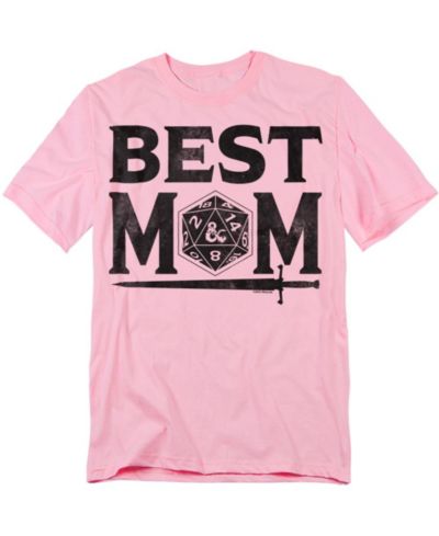 Мужская футболка D&D Dungeons Dragons Mother's Day Best Mom D20 Light