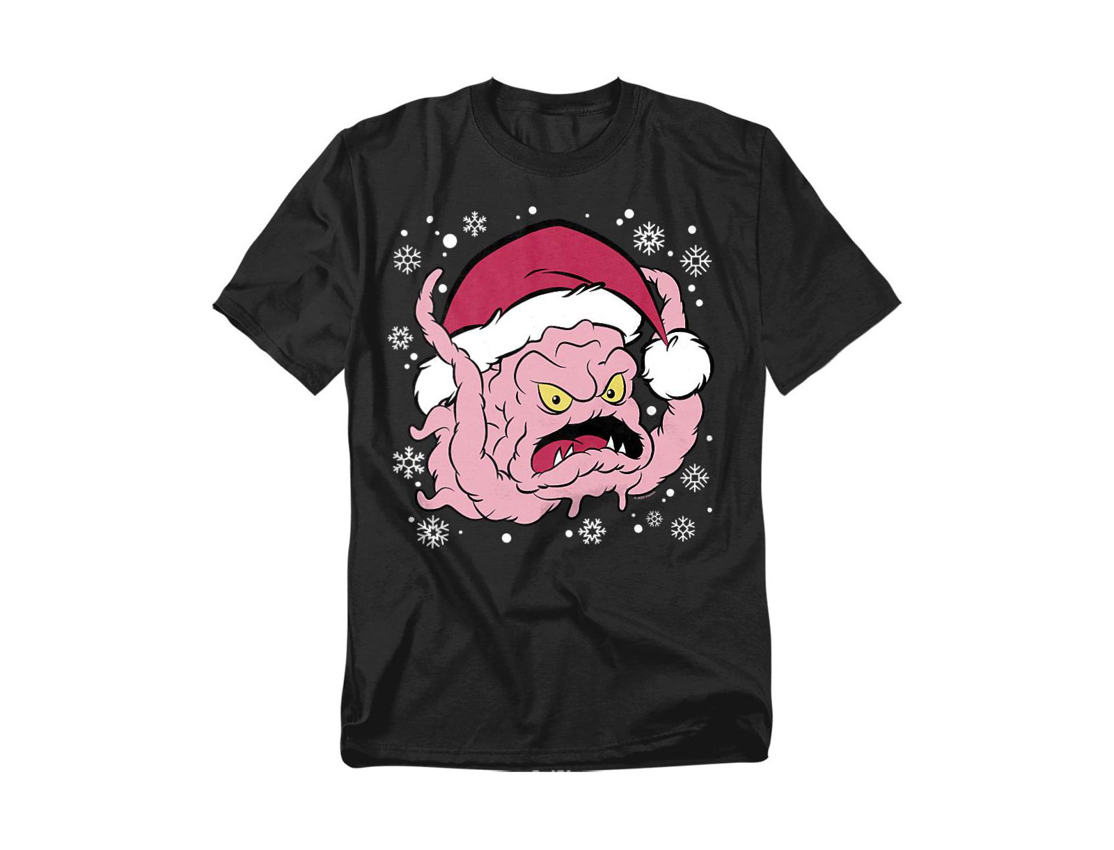Teenage Mutant Ninja Turtles Big & Tall Krang Christmas Hat T-Shirt