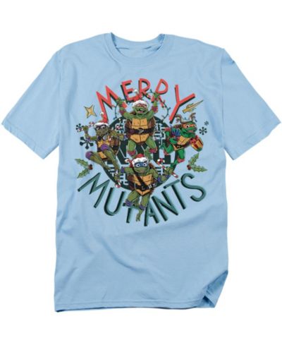Teenage Mutant Ninja Turtles Men's Merry Mutants Christmas T-Shirt