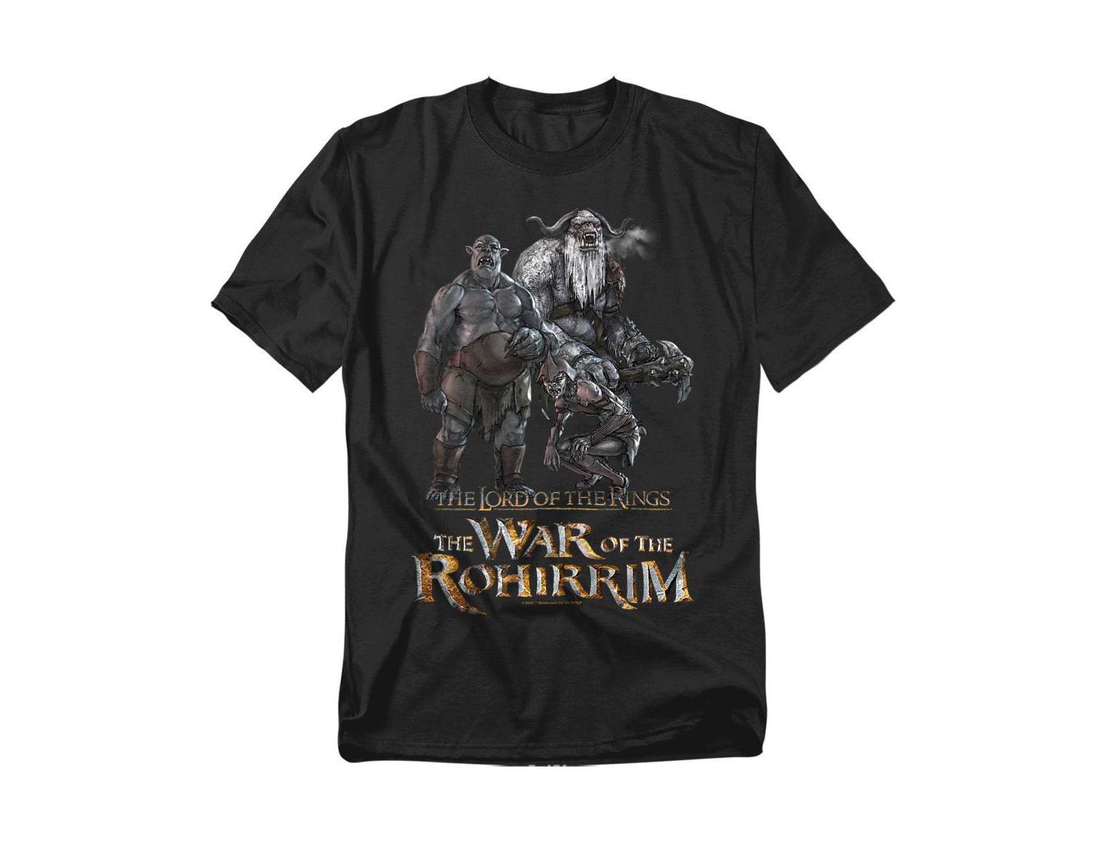 Мужская футболка Lord Of The Rings War Of The Rohirrim Evil Trolls Band