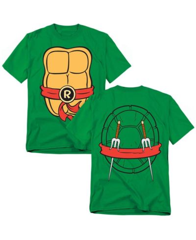 Teenage Mutant Ninja Turtles Мужская футболка Raphael Shell Front Back