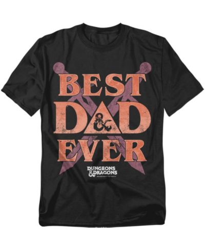 D&D Men's Best DD Dad Ever T-Shirt