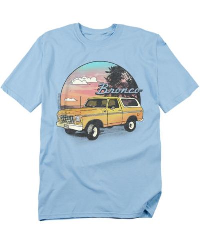 Mustang Мужская футболка Ford Bronco At The Beach