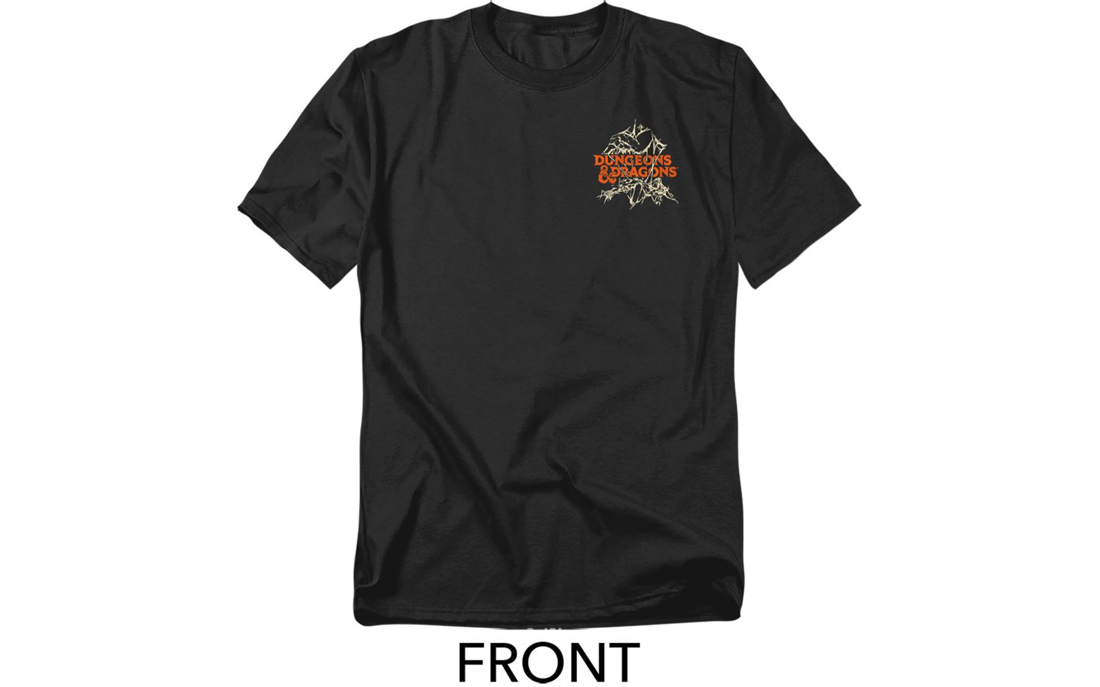 D&D Men's Drag Me To The Abyss Front Back T-Shirt