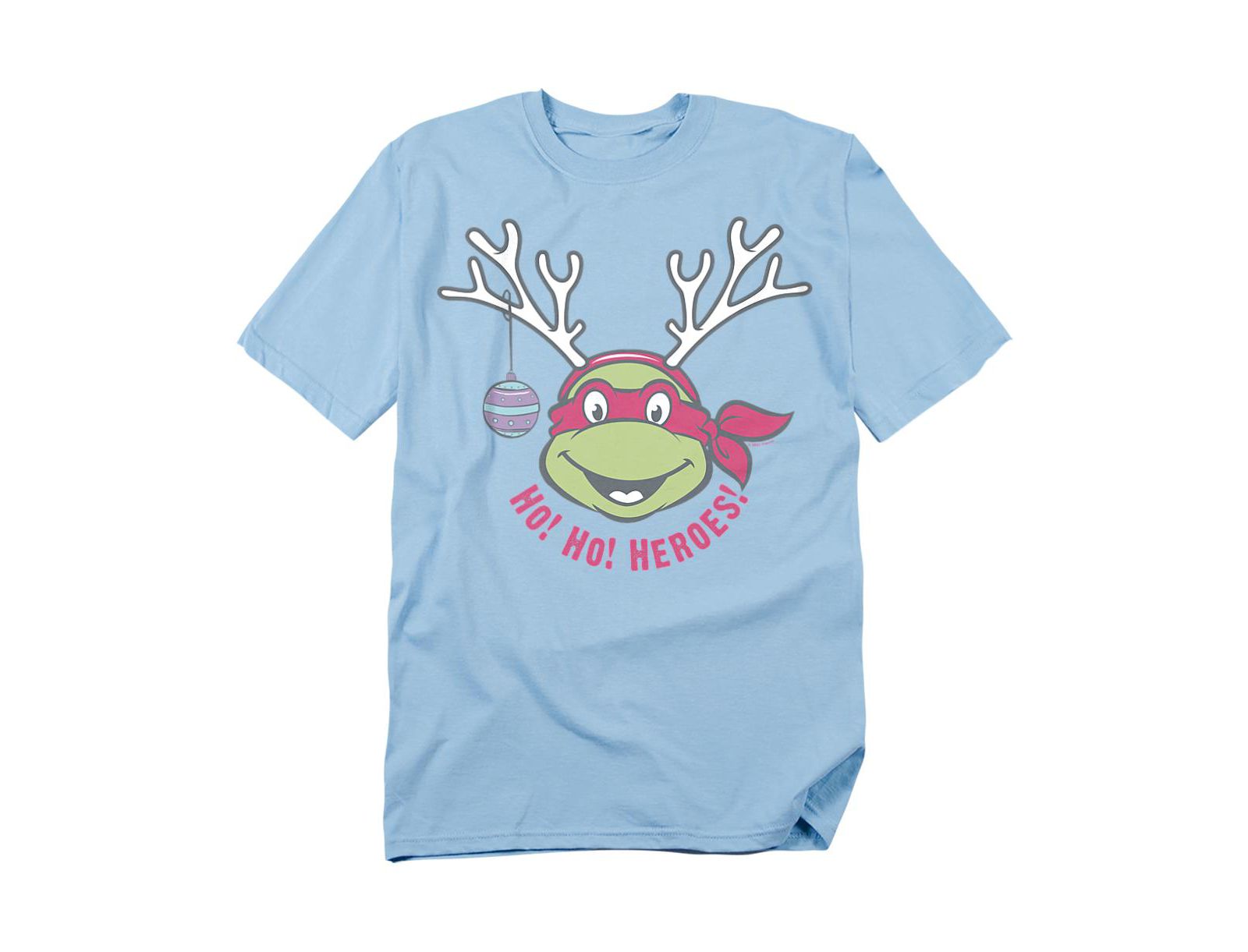 Teenage Mutant Ninja Turtles Men's Heroes Christmas Reindeer T-Shirt