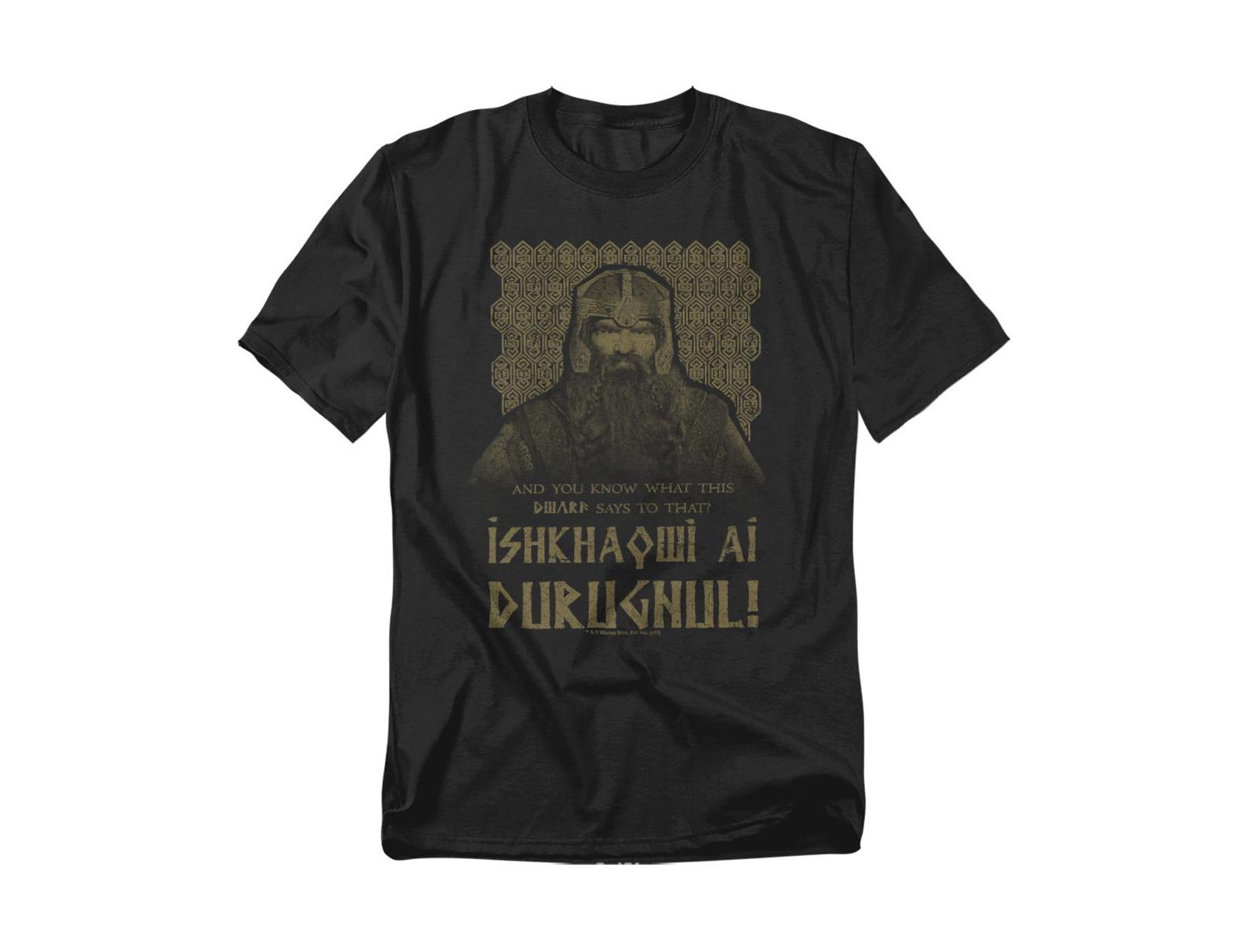 Lord Of The Rings футболка Big & Tall Ishkhaqwi Durugnul