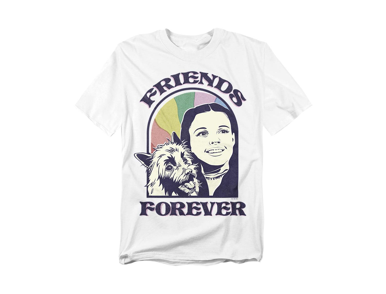 Wizard Of Oz Big & Tall Friends Forever T-Shirt