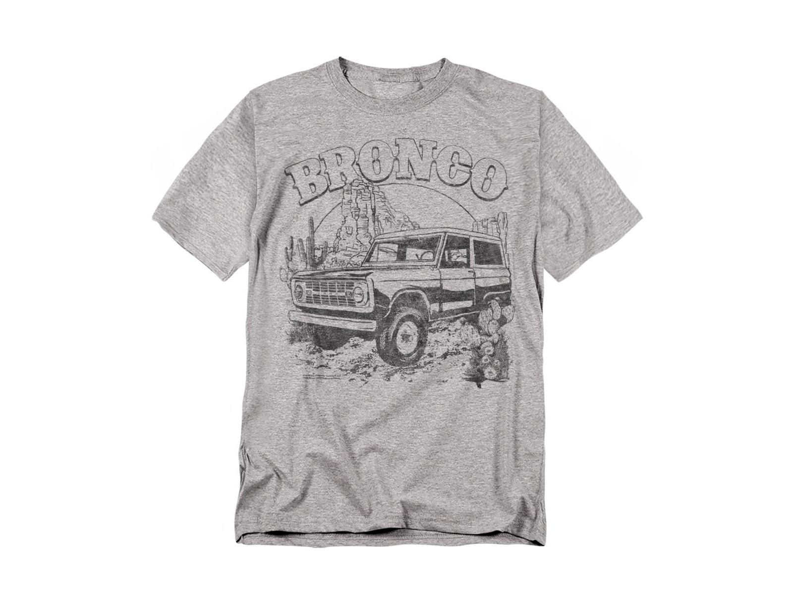 Mustang Men's Ford Bronco Desert Mono T-Shirt