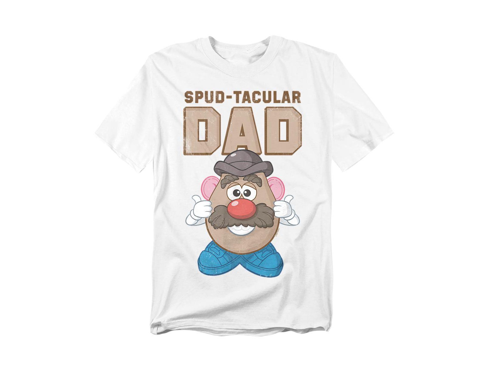 D&D Men's Mr. Potato Head Father's Day Spudtacular Dad T-Shirt