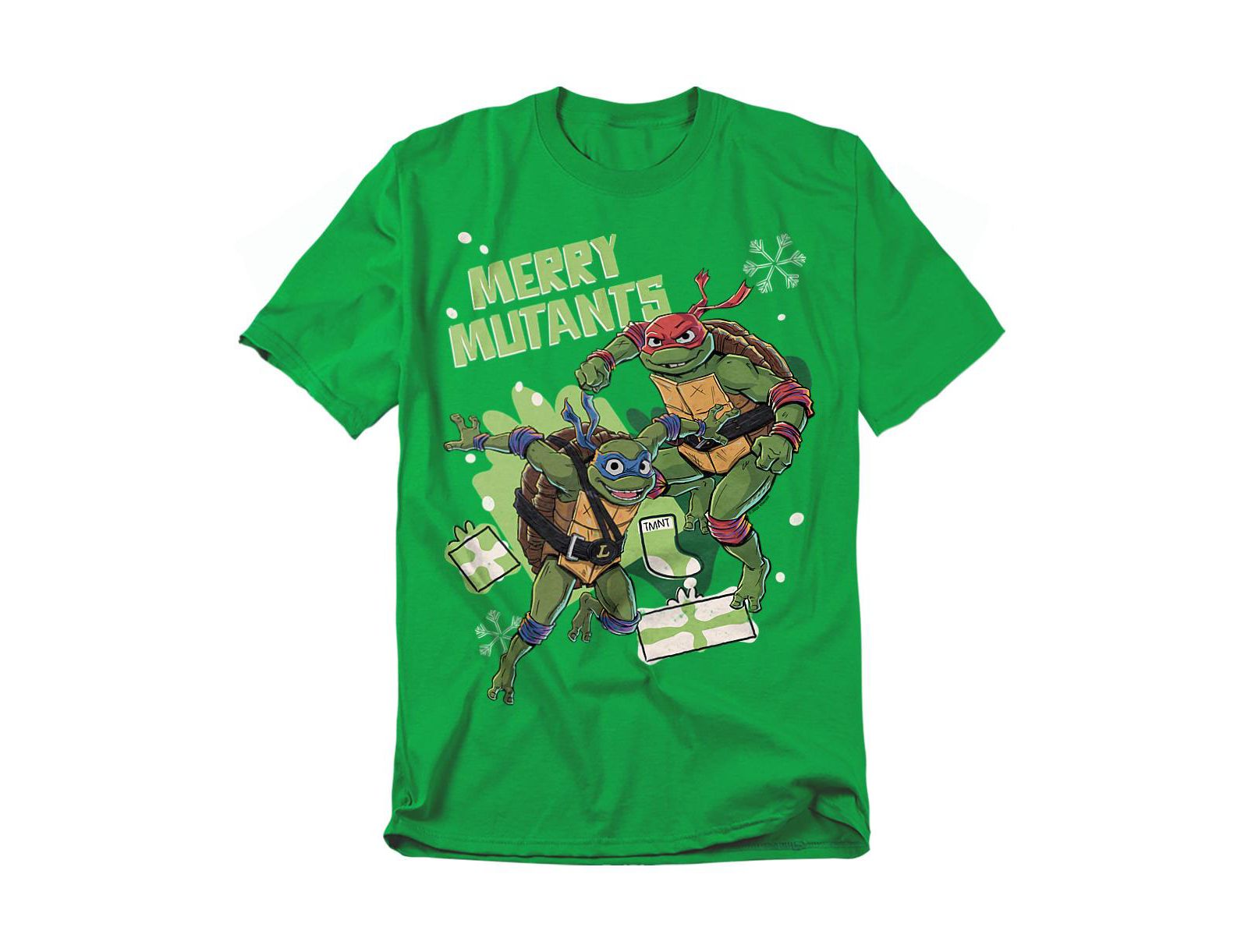 Teenage Mutant Ninja Turtles Big & Tall Merry Mutants Christmas T-Shirt