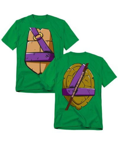 Мужская футболка Teenage Mutant Ninja Turtles 2012 Donatello Shell Front Back