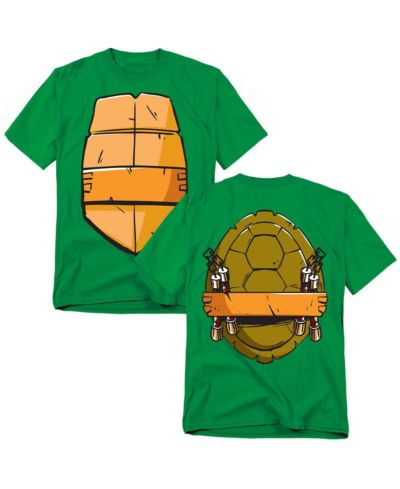 Teenage Mutant Ninja Turtles Big & Tall 2012 Michelangelo Shell Front Back T-Shirt